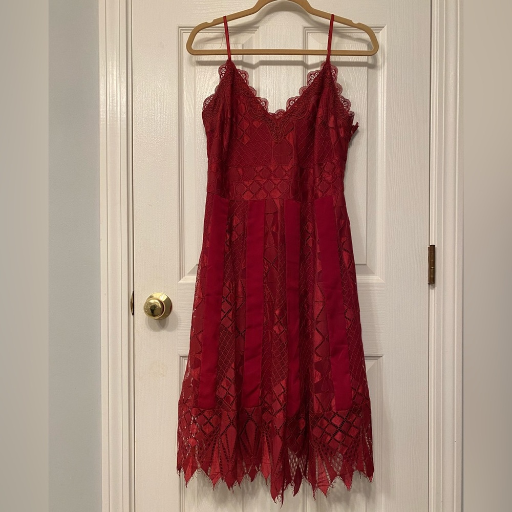foxiedox. size 8. burgundy ♥️ - Picture 3 of 11